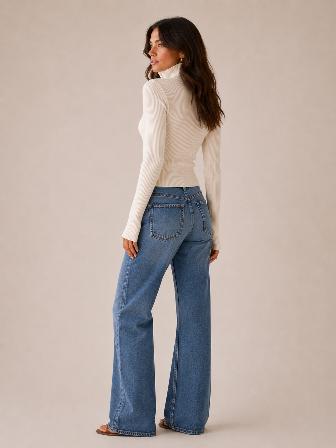 Colette | Double Zip Ribbed Knit Cardigan