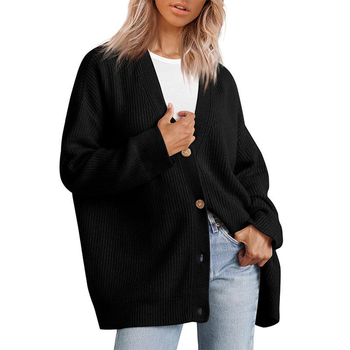 Sienna | Oversized Open Front Cashmere Cardigan